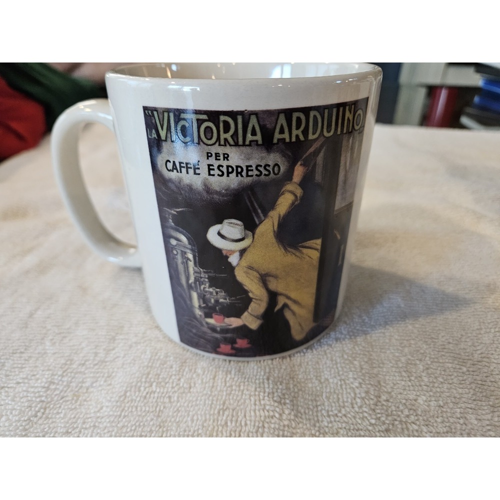 California Pantry LEONETTO CAPPIELLA VICTORIA  ARDUINO CAFFE MUG TEA CAFE ART‎